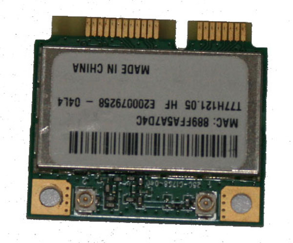 (Bild für) Wlan Modul, Samsung R540 - zum Schließen ins Bild klicken