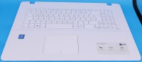 Palmrest, Tastatur Handballenauflage, für ein Asus R702MA, Weiß